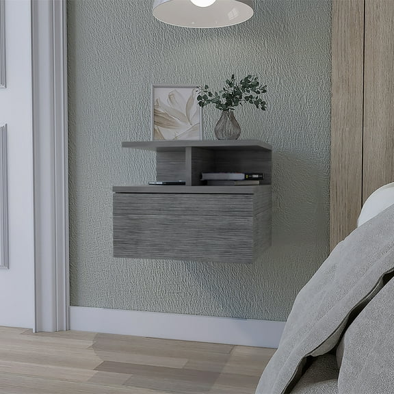 Augusta Floating Nightstand: Space-Saving Storage with Stylish Design