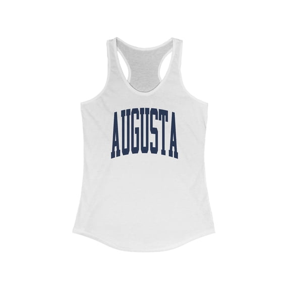 Augusta GA Maine Trip Moving Away Vacation Tank Top Gifts Shirt Womens