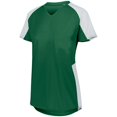 thumbnail image 1 of Augusta Girls Cutter Jersey 1523 Dark Green/White S, 1 of 2