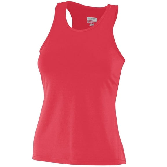 Augusta Girls Poly/Spandex Solid Racerback Tank 1203 Royal L