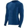 thumbnail image 1 of Augusta Hyperform Compression Long Sleeve Tee 2604 Graphite 2Xl, 1 of 3