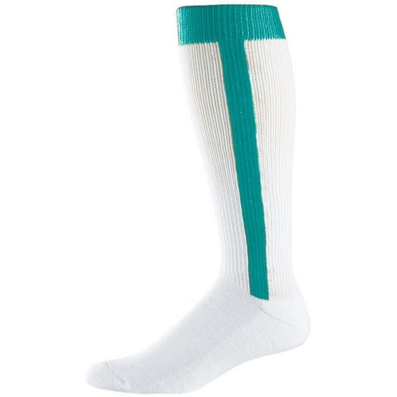 Augusta L Baseball Stirrup Sock Teal 6011