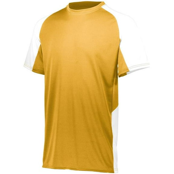 Augusta L Cutter Jersey Athletic Gold/White 1517