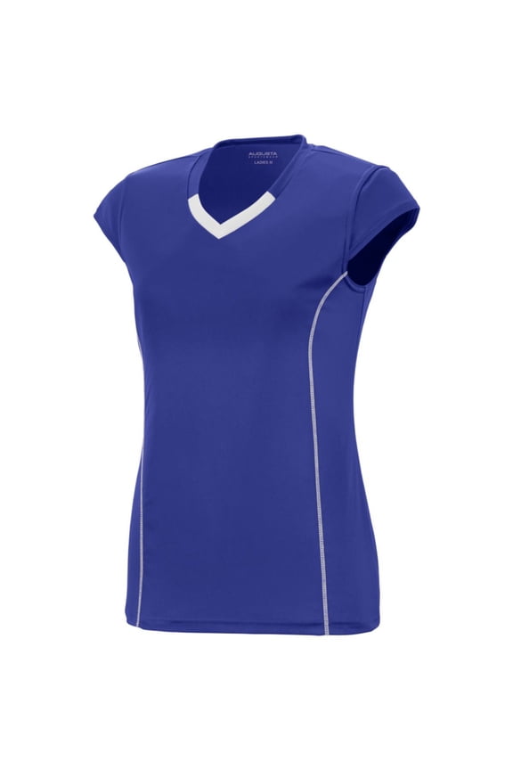 L Girls Blash Jersey Purple/White 1219
