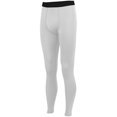 thumbnail image 1 of Augusta L Hyperform Compression Tight White 2620, 1 of 3