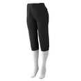 thumbnail image 1 of Augusta L Ladies Low Rise Drive Pant Black/Black 1245, 1 of 2