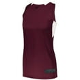 thumbnail image 1 of Augusta L Ladies Step-Back Basketball Jersey Maroon/White 1732, 1 of 2