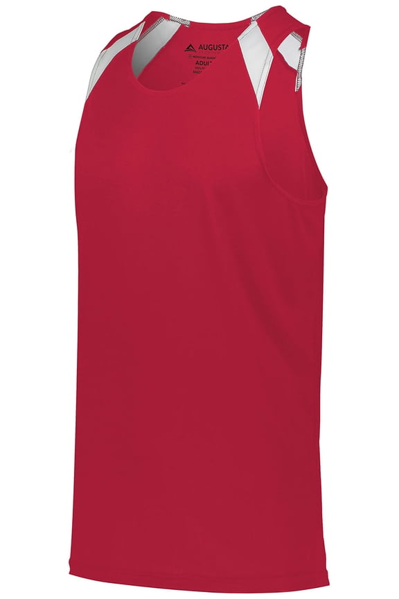 L Overspeed Track Jersey Scarlet/White 343