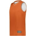 thumbnail image 1 of Augusta L Reversible Two-Color Jersey Orange/White 152, 1 of 2