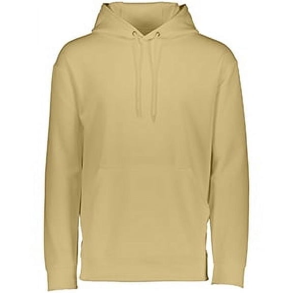 Augusta L Wicking Fleece Hoodie Vegas Gold 5505