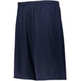 thumbnail image 1 of Augusta L Youth Longer Length Attain Wicking Shorts NAVY 2783, 1 of 3