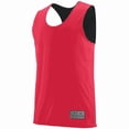 thumbnail image 1 of Augusta L Youth Reversible Wicking Tank Red/Black 149, 1 of 10