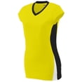 thumbnail image 1 of Augusta LADIES HIT JERSEY PY/BK/WH M, 1 of 2
