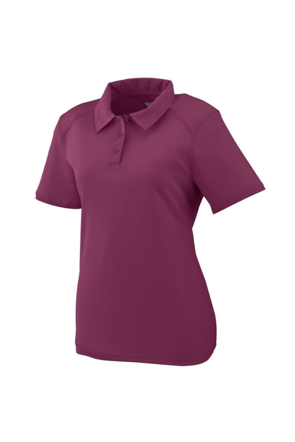 LADIES VISION SPORT SHIRT MAROON XL
