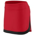thumbnail image 1 of Augusta Ladies Action Color Block Skort 2410 White/White S, 1 of 2