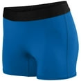 thumbnail image 1 of Augusta Ladies Hyperform Fitted Shorts 2625 Royal L, 1 of 2
