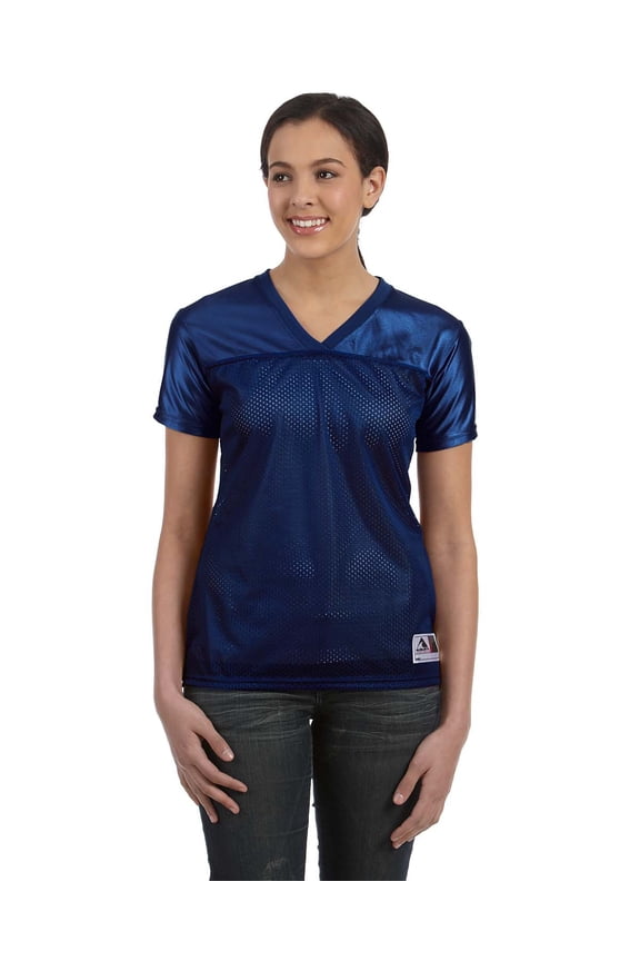 Augusta-Ladies Junior Fit Replica Football T-Shirt-250
