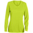 thumbnail image 1 of Augusta Ladies Long Sleeve Wicking T-Shirt 1788 Lime 3Xl, 1 of 3
