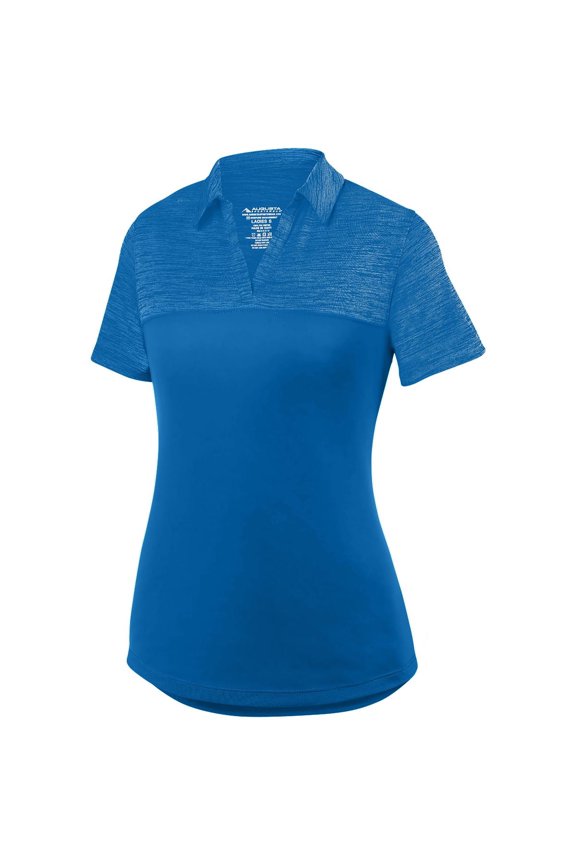 Augusta Ladies Shadow Tonal Heather Polo