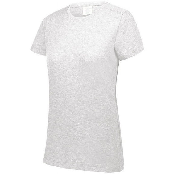 Augusta Ladies Tri-Blend T-Shirt 3067 White L