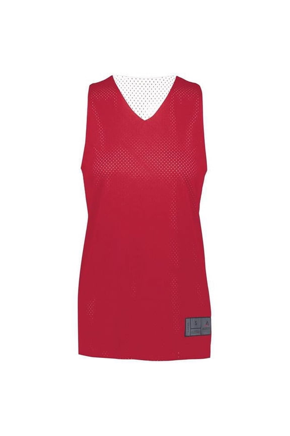 Augusta Ladies Tricot Mesh Reversible 2.0 Jersey 163 Scarlet/White S