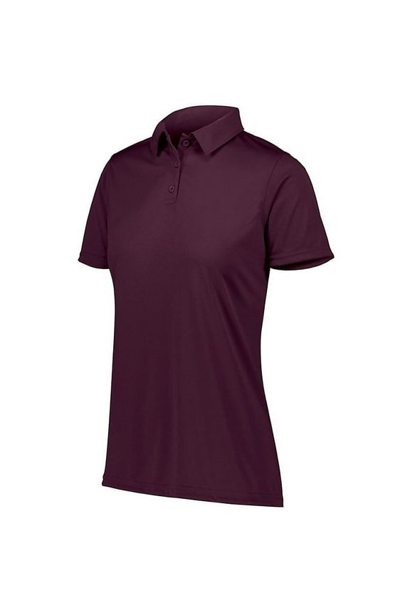 Augusta Ladies Vital Polo 5019 Maroon (Hlw) 2Xl