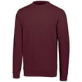 thumbnail image 1 of Augusta M 60/40 Fleece Crewneck Sweatshirt Maroon 5416, 1 of 2