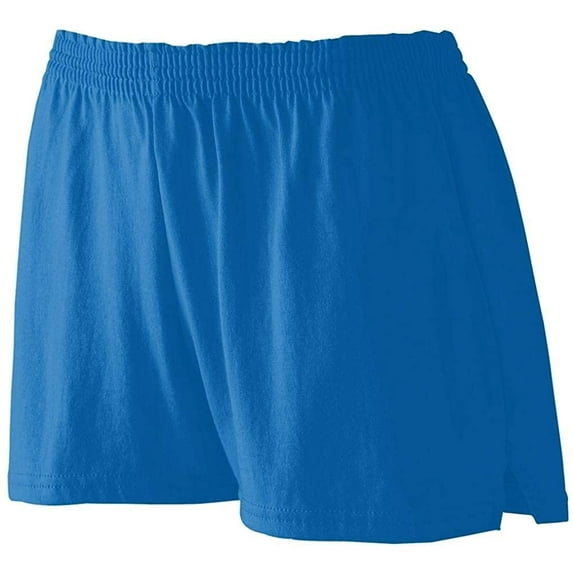 Augusta M Girls Jersey Shorts Royal 988