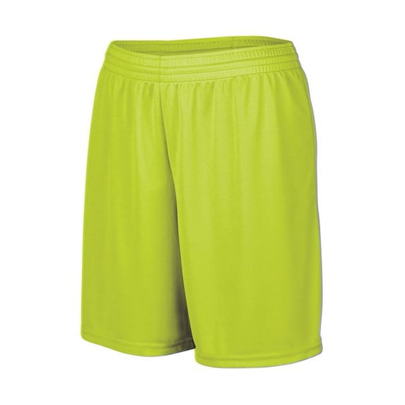 Augusta M Girls Octane Shorts Lime 1424
