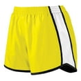 thumbnail image 1 of Augusta M Girls Pulse Team Shorts Power Yellow/White/Black 1266, 1 of 4