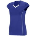 thumbnail image 1 of Augusta M Ladies Blash Jersey Purple/White 1218, 1 of 3