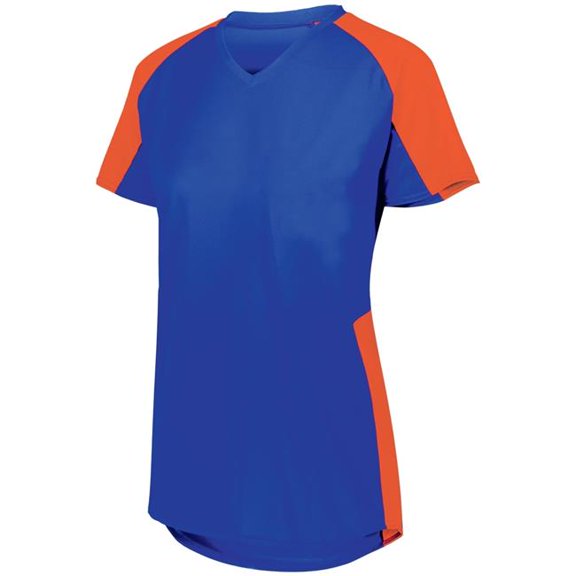 Augusta Sportswear Royal/ Orange 7748 M