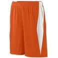 thumbnail image 1 of Augusta M Top Score Shorts Orange/White 9735, 1 of 2