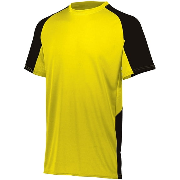 Augusta M Youth Cutter Jersey Power Yellow/Black 1518