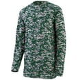 thumbnail image 1 of Augusta M Youth Digi Camo Wicking Long Sleeve T-Shirt Dark Green Digi 2789, 1 of 5