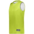 thumbnail image 1 of Augusta M Youth Reversible Two-Color Jersey Lime/White 153, 1 of 2
