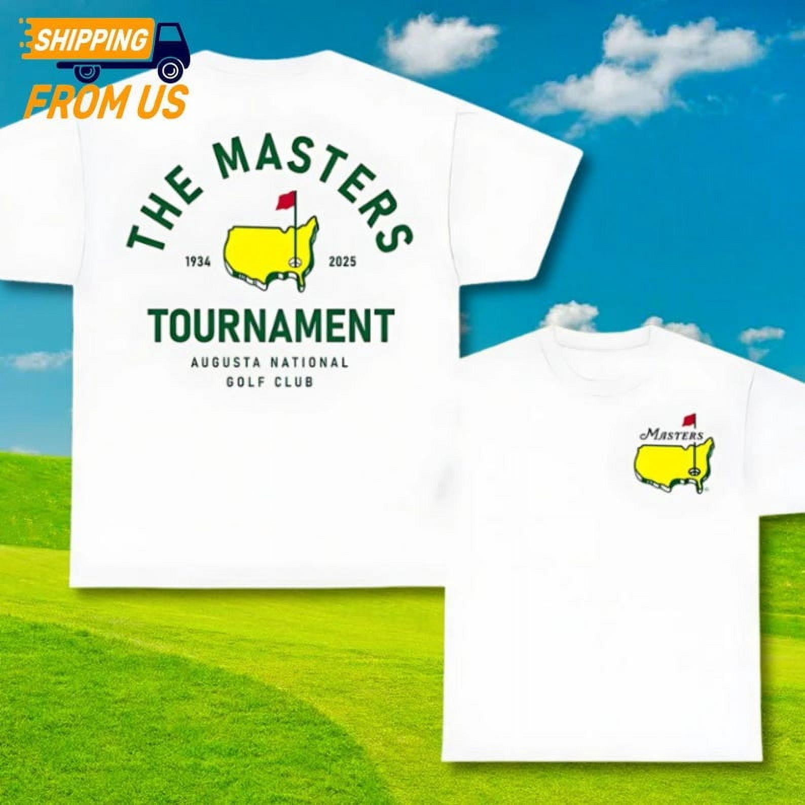 Augusta Masters Golf Shirt, 2025 Masters Golf Tournament shirt, Augusta ...