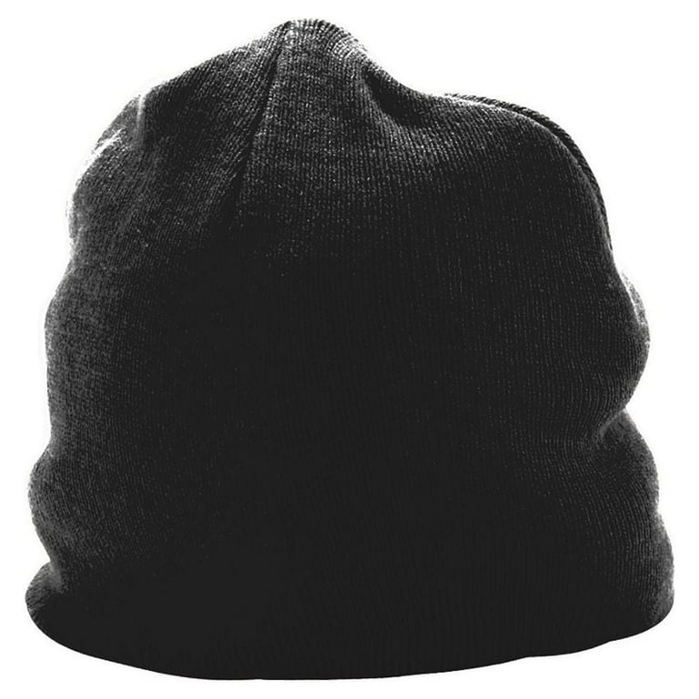 Augusta Men s Close Fitting Knit Beanie Black One Size