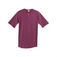 thumbnail image 1 of Augusta Sportswear Two Button Baseball Jersey, X-Large, Ash, 1 of 2