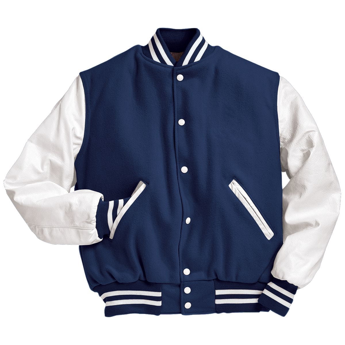 極美品　ADEAM　Varsity Jacket　42595　ネイビー　S Augusta-Men-s-Varsity-Tall-