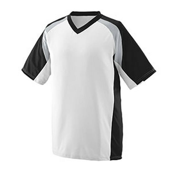 Augusta Nitro Jersey 1535 White/Black/Silver Grey Xl