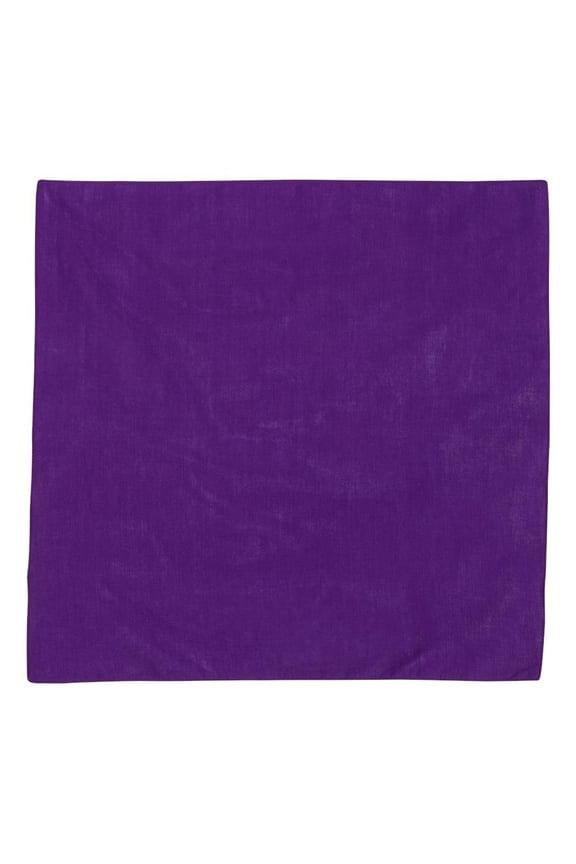 COTTON BANDANA PURPLE OS