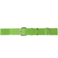 thumbnail image 1 of Augusta OS Youth Elastic Baseball Belt Lime 6002, 1 of 3