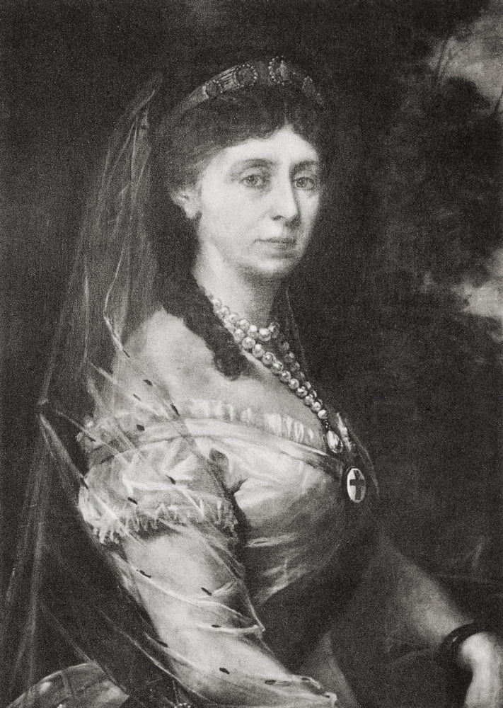 Augusta Of Saxe-Weimar-Eisenach 1811 Canvas Art - Ken Welsh Design Pics (13 x 18)