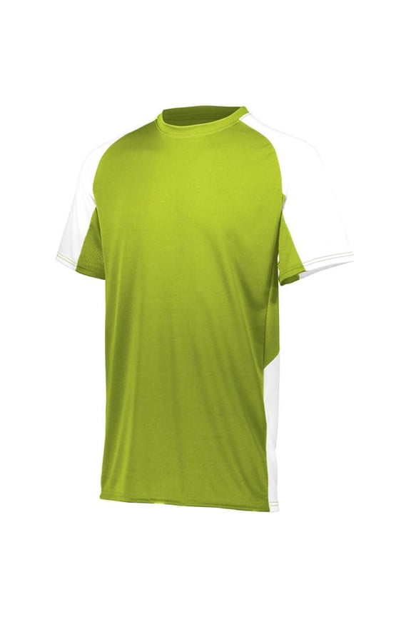 S Cutter Jersey Lime/White 1517