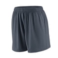 thumbnail image 1 of Augusta S Girls Inferno Shorts Graphite 1293, 1 of 2