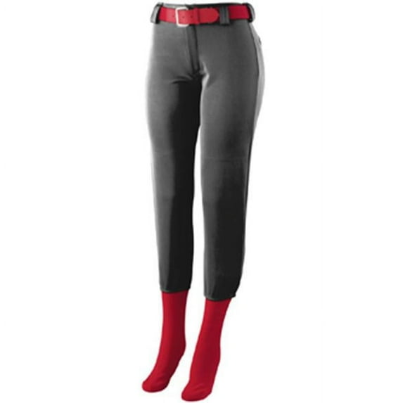 Augusta S Girls Low Rise Homerun Softball Pant White 1241