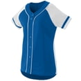 thumbnail image 1 of Augusta S Girls Winner Jersey Royal/White 1666, 1 of 3