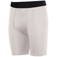 thumbnail image 1 of Augusta S Hyperform Compression Shorts White 2615, 1 of 4