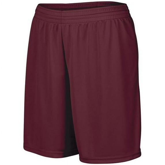 Augusta S Ladies Octane Shorts Maroon 1423
